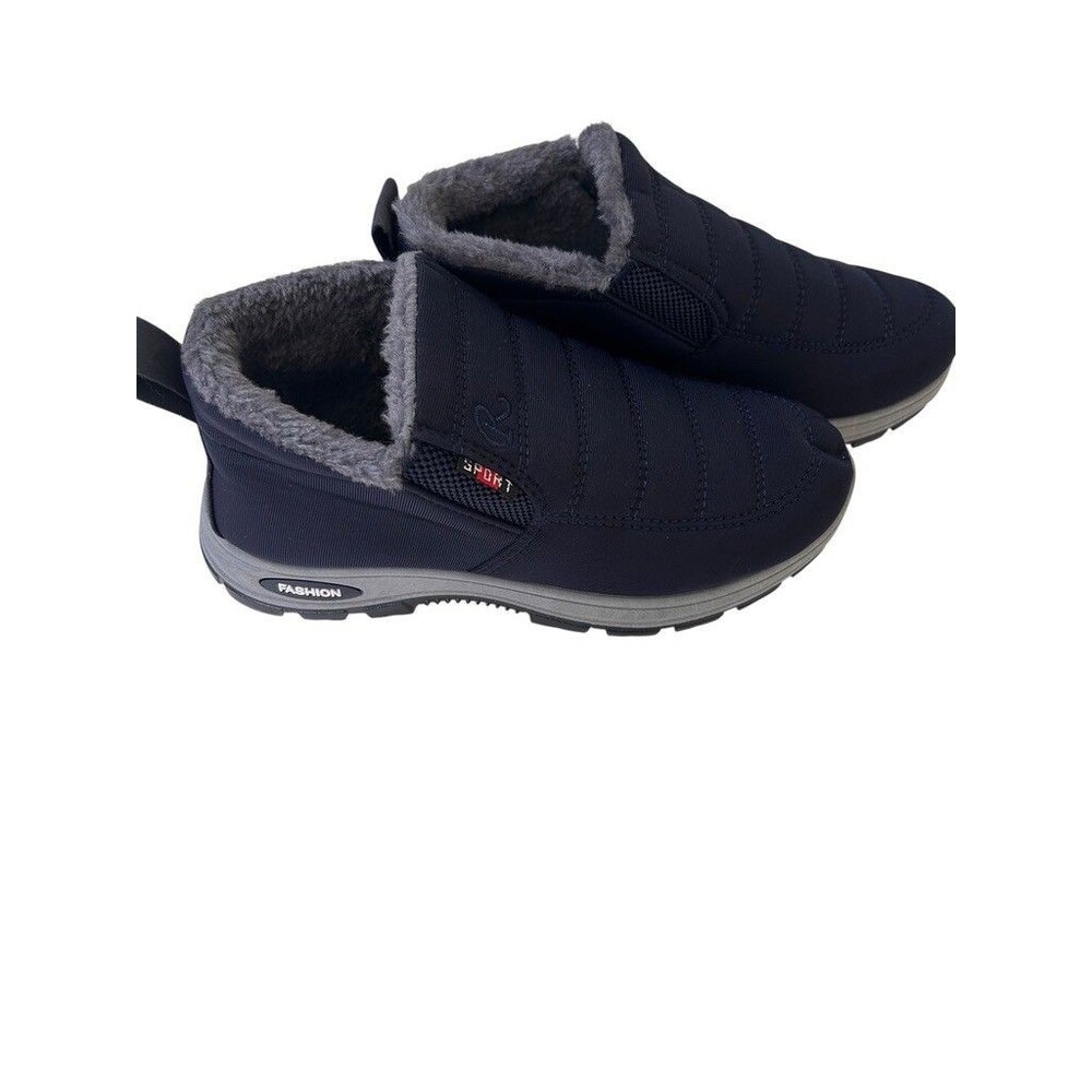 Women's  New Waterproof Winter Ankle Boots, Plush Snow Boots, Warm Size 7